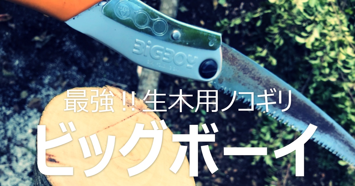 最強の生木用ノコギリ ビッグボーイ くんだけで庭を開拓した話 体験談 イナカデミー 最強の生木用ノコギリ ビッグボーイ くんだけで庭を開拓した話 体験談 イナカデミー